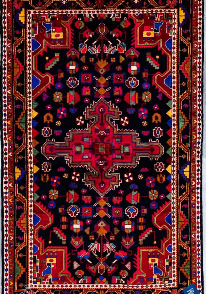Nahavand Namdari Persian Carpet Rug N1Carpet