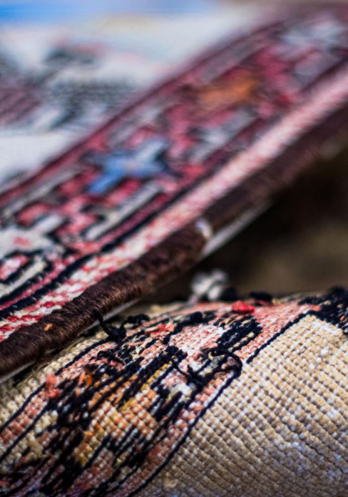 Kilim Ardebil Namdari Persian Carpet Rug N1Carpet